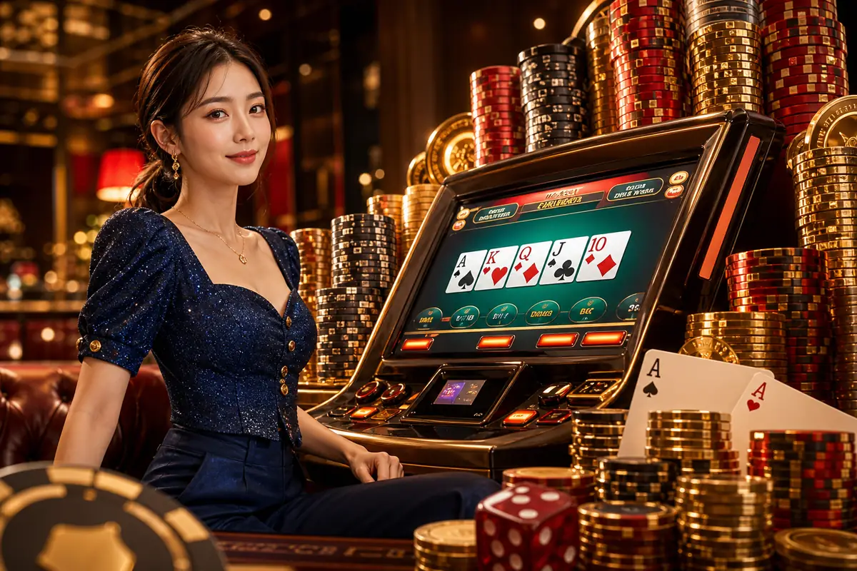 6tdms slot bertema Asia gameplay pada telefon bimbit